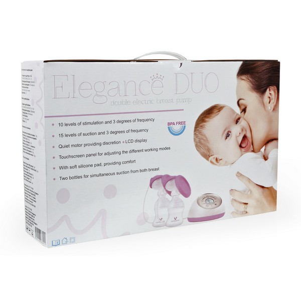 Продукт Cangaroo Elegance Duo - Електрическа помпа за кърма  - 0 - BG Hlapeta